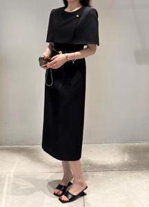 ए 11375 महिलाओं की फैशनेबल स्कर्ट महिलाओं के लिए फसल शीर्ष और मिडी स्कर्ट दैनिक ठोस पैटर्न गर्मियों के मौसम में महिलाओं के कपड़े - Product Image 5