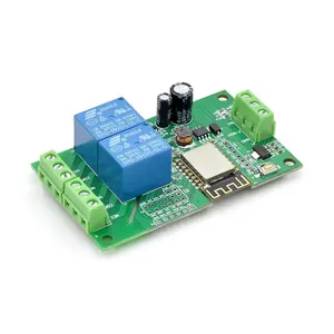 5V/8-80V power supply ESP8266WIFI dual relay module ESP-12F development board secondary development