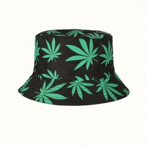 New Printed Double-sided Fisherman's <b>Hat</b> Sun Visor Personalized Custom Style Men's and Women's Fashion Bucket <b>Hats</b> - Product Image 2