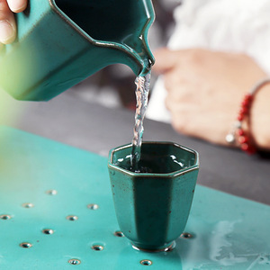Coarse Pottery Chinese Style Teacup Handmade Ceramic Conical Shape Aroma <b>Cup</b> <b>Large</b> Kung Fu <b>Tea</b> Tasting <b>Cup</b> Dehua Origin - Product Image 3