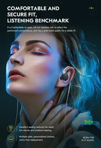 CCZ MC01 10MM Dual-Magnet Große DD-Gaming-Ohrhörer Kabel gebundener Kopfhörer In-Ear-Monitor-Kopfhörer mit abnehmbarem 5N OFC-Kabel für Musik - Product Image 6