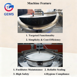 Tanque pasteurizador de jugo de fruta semiautomático de alta productividad GEMS 380V 9000W con capacidad de 100L-1000L para uso a granel - Product Image 3