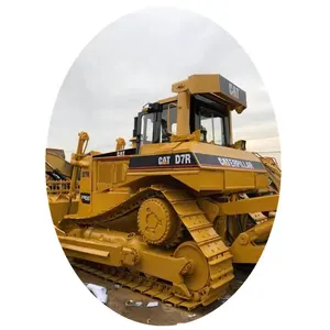 Kullanılan kedi çok fonksiyonlu D7r D8r buldozerler orijinal japonya kullanılan tırtıl kedi Caterpillar D7h D7g D6r D8r D6 paletli buldozer Dozer