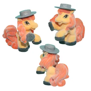 Little horse hobbies collectible horse set candy toy pocket money toy blind box collection