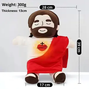 Oso de Peluche Premium para el Hogar, con Música, Súper Suave, para Aliviar el Estrés, Relleno de Algodón PP, Lavable, Carga USB, Regalo de Pascua - Product Image 6