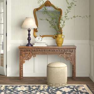 Mesa Consola de Madera Curvada a Mano de Estilo Vintage, Producto Principal de Fábrica Mayorista de Alta Calidad, Venta al Por Mayor - Product Image 1