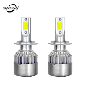 Kit de conversion de phares LED tout-en-un série <span class=keywords><strong>C6</strong></span>, conception multi-adaptation compatible avec les ampoules H1, H3, H4, <span class=keywords><strong>H7</strong></span>, H11, 9005 et 9006 - Product Image 3