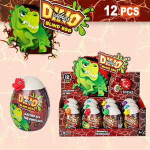 <span class=keywords><strong>Huevo</strong></span> <span class=keywords><strong>de</strong></span> <span class=keywords><strong>dinosaurio</strong></span> sorpresa <span class=keywords><strong>con</strong></span> limo y juguetes <span class=keywords><strong>de</strong></span> animales <span class=keywords><strong>de</strong></span> PVC para niños, 10 Uds., figuras <span class=keywords><strong>de</strong></span> dinosaurios y juego <span class=keywords><strong>de</strong></span> limo divertido para coleccionar - Product Image 1