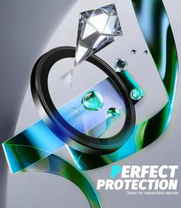 Protection d'objectif d'appareil photo Eagle Eye pour iPhone 17 Series, protection intégrale de l'objectif pour iPhone 17E, verre trempé anti-rayures 9H - Product Image 4