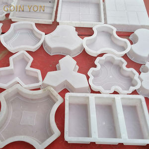 نموذج 043 الجاهزة شجرة النباح الملمس آلة صنع الطوب الخرساني صنع البلاستيك رصف القالب - Product Image 6