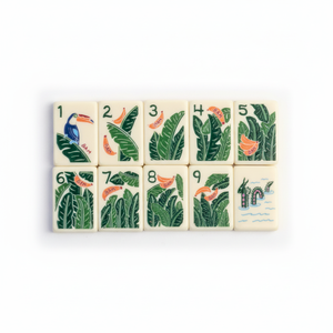 MUZHENG Directement du fabricant : Tuiles de Mahjong américaines en acrylique luxueuses et écologiques, jeu de <span class=keywords><strong>casino</strong></span> portable, 160 pièces - Product Image 3