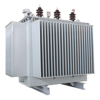 Transformador trifásico de poste para exteriores, inmerso en aceite, S11, 35kV, 50KVA, 100KVA, con caja de madera, para energía.