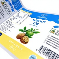 Blush kualitas tinggi warna pribadi termal harga grosir tahan air label printer label stiker untuk roll