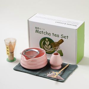 Juego de Regalo de 5 Tazas de Cerámica Ecológicas Color Verde Mate Chino Personalizadas, Duraderas, para Café y Té - Product Image 4