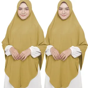 Malaysia Hijab Khimar Al Amira Instant Hijab Effen Kleur Rekbare Mouwen Jilbab Islamic Khimar Moslim Ramadan Gebed Hijab