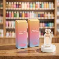 Caja de Cartón Plegable Impresa Personalizada, Caja de Regalo de Papel para Perfumes y Cosméticos de Lujo, Logotipo Personalizado