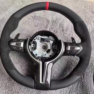 <span class=keywords><strong>Volante</strong></span> de Cuero para <span class=keywords><strong>BMW</strong></span> F22 F01 F02 F80 F90 F36 F87 F06 F35 F32 F30 F10 F20 F10, Cubierta de Fibra de Carbono para <span class=keywords><strong>Volante</strong></span> - Product Image 1