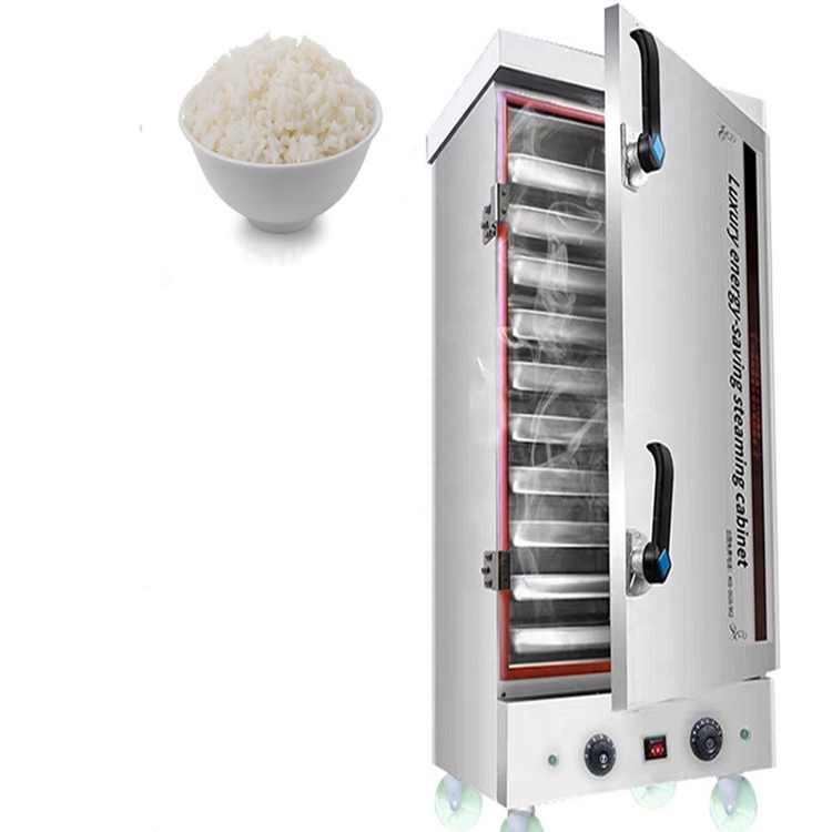Промышленный отпариватель для пищевых продуктов, коммерческий отпариватель для риса, шкаф, 12, 24 слоя, машина для отпаривания риса