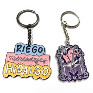 Llaveros de Metal Personalizados Populares al por Mayor, Adornos Colgantes, Llaveros de Esmalte Blando y Duro, Regalos - Product Image 4