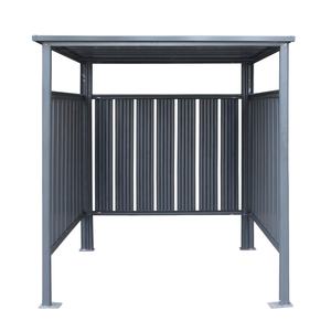 Vente chaude Abri de stationnement pour vélos polyvalent 6x6 Remise en métal pour <span class=keywords><strong>moto</strong></span> avec toit plat - Product Image 1