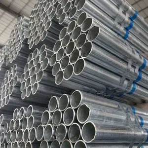 China Steel Pipe Factory Sells A Variety Of Galvanized Steel Pipes Tube In Stock And Can Be Cut