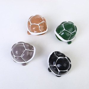 Porte-clés tortue amusante en TPR, nouveauté en promotion, jouet anti-stress souple à rebond lent pour enfants garçons et filles - Product Image 5