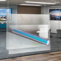Film solaire décoratif moderne auto-adhésif de qualité supérieure pour fenêtres de maison en PET