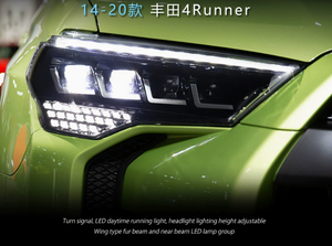 ไฟหน้า LED AURON รุ่นใหม่ 32V 6000K 60W 6000 ลูเมนส์ สำหรับรถยนต์ 4Runner ปี 2014-2023 รุ่น OE 111 ชุดดัดแปลง/อัพเกรด รับประกัน 1 ปี - Product Image 2