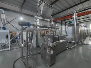 Máquina Extrusora para Línea de Producción de Alimento para Perros, Controlada por PLC, Motor de Engranajes, Accionamiento por Motor, 380V 120KW, Equipo Automático - Product Image 2
