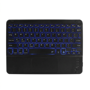 Clavier sans fil Bluetooth, clavier turc Qwerty sans fil, clavier russe sans fil, claviers sans fil rétroéclairés LED pour TV Box - Product Image 1