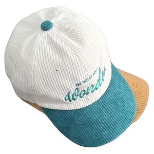 Casquette de baseball sportive 6 panneaux de haute qualité pour l'extérieur, vente en gros, logo brodé personnalisé, trous découpés au laser, lettres brodées à la main style streetwear - Product Image 1