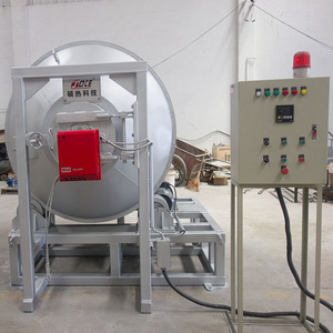 Fabricación de horno de <span class=keywords><strong>gas</strong></span>/aceite de fusión de aluminio rotatorio - Product Image 3