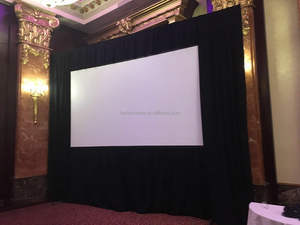 Écran <span class=keywords><strong>de</strong></span> <span class=keywords><strong>projection</strong></span> extérieur à pliage rapide <span class=keywords><strong>de</strong></span> 16 pieds x 9 pieds Écran à pliage rapide <span class=keywords><strong>de</strong></span> <span class=keywords><strong>220</strong></span> pouces 16:9 avec surface avant et arrière et rideaux à 4 côtés - Product Image 2