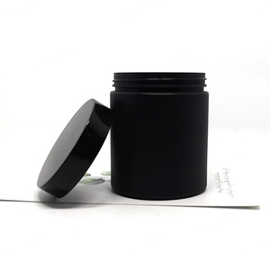 Hair Clay Matte Black 100ml 500ml 250ml <b>Plastic</b> Pomade <b>Jar</b> Customized Wax <b>Jar</b> for Cosmetics Skin Care - Product Image 4