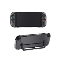 Funda Protectora Transparente de Plástico para Nintendo Switch 2ª Generación, Carcasa para Consola y Controles