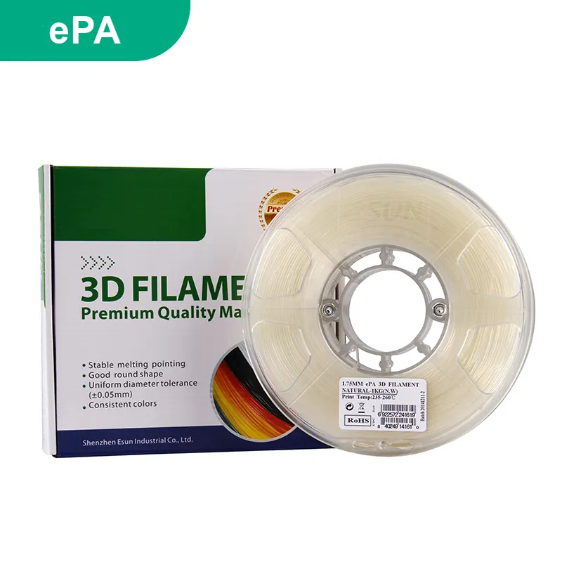 ESun ePA 3d drucker filament 1,75mm 1KG Nylon filament PA filament hohe festigkeit