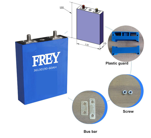 High Quality Lifepo4 100 Ah Battery Cell  Battery 3.2v 60ah Lfp Cell