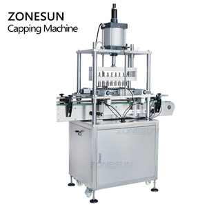 ZONESUN ZS-YG10 automatique liquide aluminium parfum pompe pulvérisateur bouteille collier anneau bouchons pressage capsulage sertissage Machine - Product Image 6