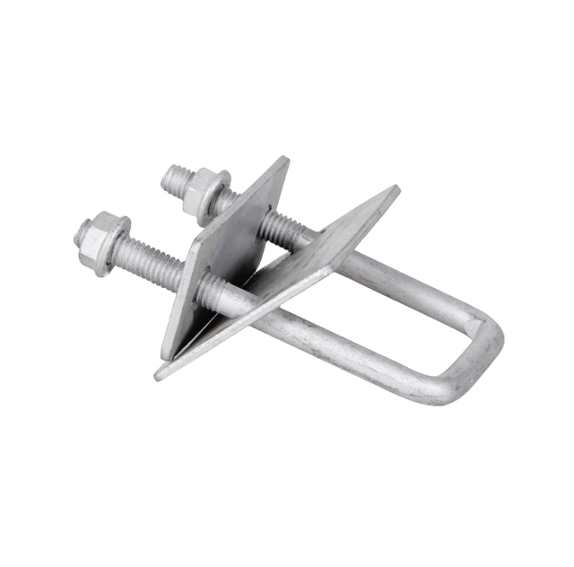 Hot Dipped Galvanized Fix Square U Bolt Clamp and Nut Manufacturers Steel Metal Solar Panel Photovoltaic Bracket Fasteners