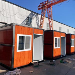 Casa Contenedor Plegable Personalizada a <span class=keywords><strong>Precio</strong></span> de Mayoreo, Vivienda Portátil Prefabricada, Mini Casa Móvil Plegable - Product Image 1