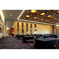 Cloison pliable pour hôtel, salle de banquet, cloison mobile en bois, système de cloisonnement mobile, usine