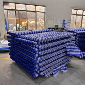 HIEP QUANG Tissu enduit de Vicryl imperméable et robuste PE HDPE Tente d'ombrage extérieur Taille de la bâche personnalisée en Mono Blue. - Product Image 1