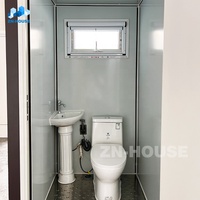Toilettes mobiles pour chantier extérieur, salle de bain publique, toilettes préfabriquées en conteneur, toilettes portables pour événements