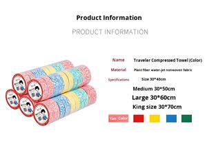 Wholesale Home Travel Individually Packaged Non-woven Facial Cleansing Disposable <strong>Compressed</strong> <strong>Towel</strong> - Product Image 3