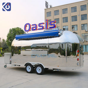 Camion de restauration de luxe CAMPTRL, camion de nourriture mobile, café de rue, pizza, boissons, traiteur, remorque de cuisine mobile, camion de crème glacée - Product Image 2