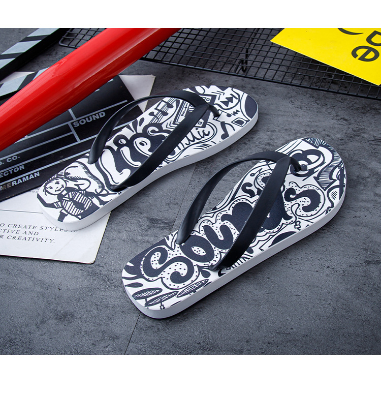 Men and Women Non-slip Simple Fashion Flip-flops Slippers Comfortable Lightweight Flipflops