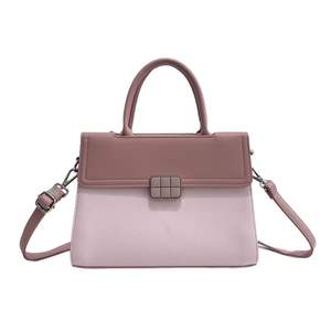 Bolso Bandolera Moderno para Mujer, de Gran Capacidad, con Forro de Cuero, Diseño Hecho a Mano con Contraste de Color - Product Image 3