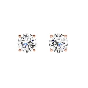 Luxury 14K Gold Flower Cluster Lab Grown Diamond <b>Stud</b> Earrings for Men Women Elegant Party Jewelry - Product Image 4