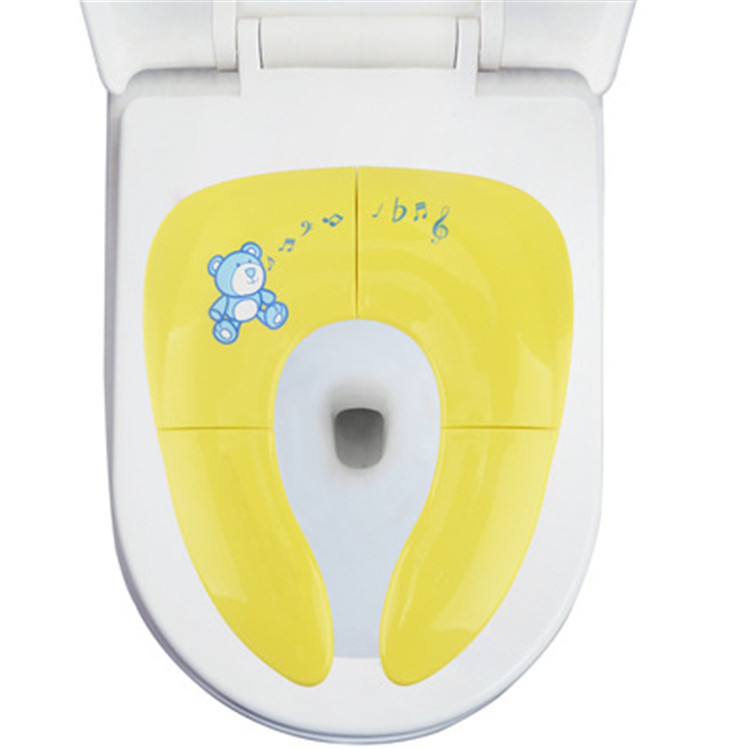 Пластиковое безопасное портативное детское уличное дорожное складное детское сиденье для унитаза