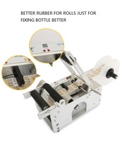 MT-50 Bouteille Ronde Machine D'étiquetage/Manuel Machine D'étiquetage pour Bouteille 20-120mm